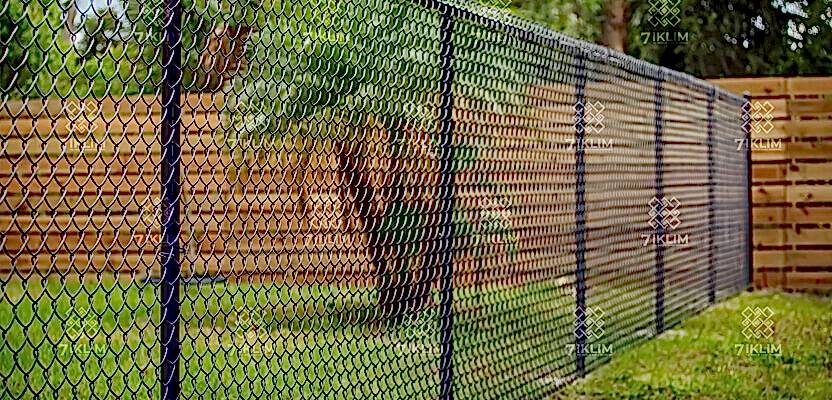 PVC Kaplı Helezon Galvaniz Bahçe Teli